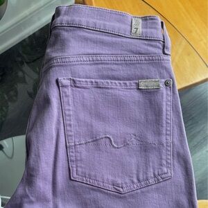 Seven - Slim Fit Purple Jeans